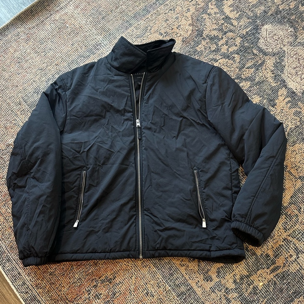 All Saints Bomber puff Jacket